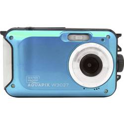 Easypix W3027-I Wave Iceblue digitální fotoaparát 30 Megapixel modrá/ledově modrá akumulátor, brašna stabilizace obrazu, Full HD videozáznam, vodotěsný do 3 m,
