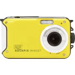 Easypix W3027-Y Wave Yellow digitální fotoaparát 30 Megapixel žlutá akumulátor, brašna stabilizace obrazu, Full HD videozáznam, s vestavěným bleskem, vodotěsný