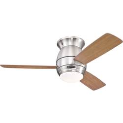 Westinghouse Halley stropní ventilátor, 48 W, (Ø x v) 112 cm x 350 mm, chrom (kartáčovaný), 7218140