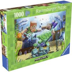 Dospělé puzzle 1000 dílů - minecft 12000421 1 ks