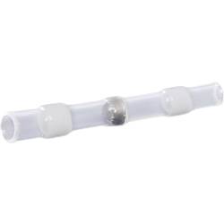 TRU COMPONENTS TC-12888416 krimpovací spojka se smršťovací bužírkou 0.25 mm² 0.34 mm² plná izolace bílá 50 ks