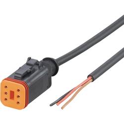 ifm Electronic E12544 Přívodní kabel, E12544, piny: 6, 2 m, 1 ks