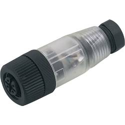 ifm Electronic E10136 neupravený zástrčkový konektor pro senzory - aktory, E10136, piny: 4, 1 ks