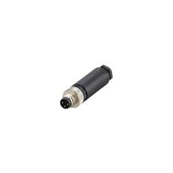 ifm Electronic E10919 neupravený zástrčkový konektor pro senzory - aktory, E10919, piny: 3, 1 ks