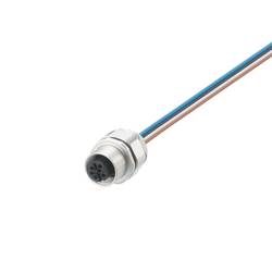 ifm Electronic E12408 Vestavná zásuvka pro čidlo/aktuátor, E12408, piny: 5, 0.5 m, 1 ks