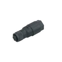 ifm Electronic E11145 neupravený zástrčkový konektor pro senzory - aktory, E11145, piny: 4, 1 ks