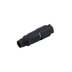 ifm Electronic E11840 neupravený zástrčkový konektor pro senzory - aktory, E11840, piny: 4, 1 ks