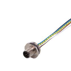 ifm Electronic E11315 Vestavná zástrčka, E11315, piny: 5, 0.5 m, 1 ks