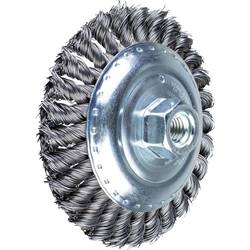 PFERD TOOLS Kuželový kartáč, ocel Ø 125 x 15 mm, M14, Ø 0,50, pro úhlovou brusku 43317001 1 ks