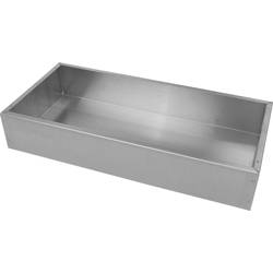Hammond Electronics 1444-1783 spodní část skříně (d x š x v) 432 x 203 x 76 mm hliník přírodní 1 ks