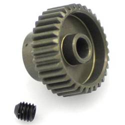 ArrowMax pastorek motoru Typ modulu: 64 DP Ø otvoru: 3.2 mm Počet zubů: 34