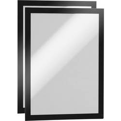 Durable 487201 DURAFRAME A4 - 4872 info rámeček, samolepicí páska DIN A4 černá (š x v) 236 mm x 322 mm 2 ks