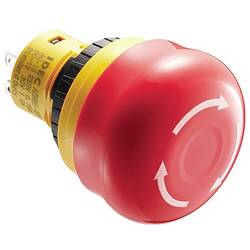 Idec AB6E Series, AB6E-3BV01PTRM nouzový vypínač, 250 V, 1 ks