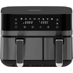 Profi Cook PC-FR 1295 H horkovzdušná fritéza, 9 l, 2700 W, 2 samostatné regulátory teploty, černá, Inox