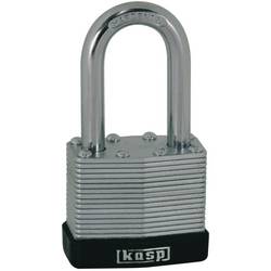 Kasp K13040L40D visací zámek 40 mm zámky s různými klíči stříbrná na klíč