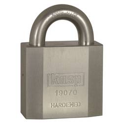 Kasp K19070D visací zámek 70 mm zámky s různými klíči stříbrná na klíč