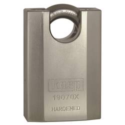 Kasp K19070XD visací zámek 70 mm zámky s různými klíči stříbrná na klíč