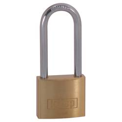 Kasp K12040L55A1 visací zámek 40 mm zámky se stejným klíčem zlatožlutá na klíč