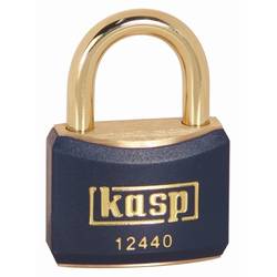Kasp K12440BLUA1 visací zámek 40 mm zámky se stejným klíčem zlatožlutá na klíč