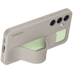 Samsung Standing Grip zadní kryt na mobil Samsung Galaxy S24 tmavě šedá (taupe) stojící EF-GS921CUEGWW