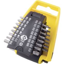 C.K T4502 sada bitů, 31dílná, křížový PH, křížový PZ, vnitřní šestihran (TX), inbus, 1/4 (6,3 mm)