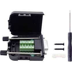 TRU COMPONENTS T190C4089 vestavná zásuvka D-Sub Pólů: 9 šroubovací 1 ks