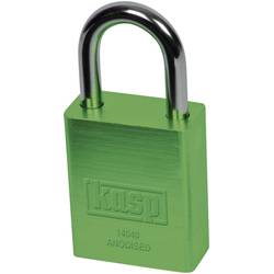 Kasp K14040GRED visací zámek 38 mm zámky s různými klíči zelená