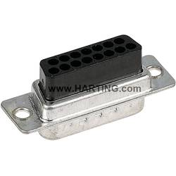 Harting 09670254701 D-SUB zásuvková lišta 180 ° Pólů: 25 krimpované 1 ks Piece
