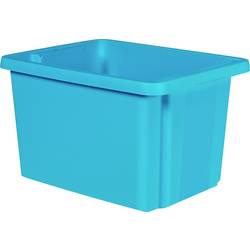 Curver 225501 otočný stohovací zásobník , ESSENTIALS Drehstapelbox 26L, blau, stohovatelné, modrá, 1 ks