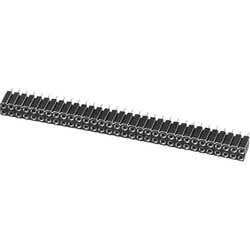 W & P Products zásuvková lišta Počet řádků: 2 Počet kontaktů v řadě: 20 605-040-1-2-00 1 ks