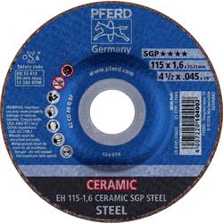PFERD TOOLS EH 115-1,6 CERAMIC SGP STEEL 61300115 řezný kotouč lomený 115 mm 25 ks ocel