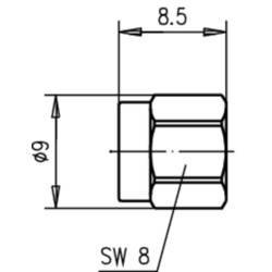 Telegärtner 100021277 100021277 zlatá 1 ks