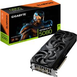 Gigabyte grafická karta Nvidia RTX 5080 WINDFORCE SFF 16 GB GDDR7 RAM PCIe x16 HDMI® 2.1, DisplayPort 2.1