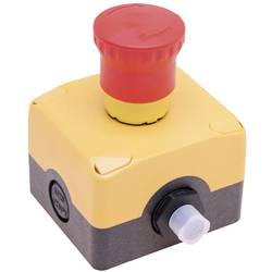 Pizzato Elettrica ES AC31027, ES AC31027 nouzový vypínač, 250 V/AC, 1 rozpínací kontakt, 1 spínací kontakt, 1 sada