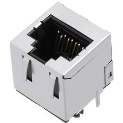 encitech RJJS-88-143-E7V-058 Konektor RJ45 3257-0009-02 zásuvka, vestavná vertikální Počet pólů 8P8C kov 1 ks