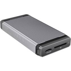 SanDisk Professional PRO-READER integrovaná čtečka paměťových karet USB-C® černá, stříbrná