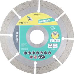 Wolfcraft 8313000 diamantový řezný kotouč 115 mm 1 ks