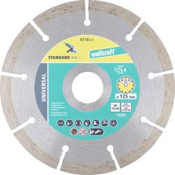 Wolfcraft 8318000 diamantový řezný kotouč 125 mm 1 ks Pemza, kámen