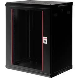 Roline 26210286 19 nástěnná rozváděcí skříň (š x v x h) 600 x 779 x 450 mm 15 U černá (RAL 9005)