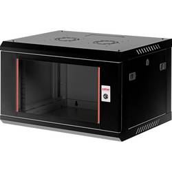 Roline 26210283 19 nástěnná rozváděcí skříň (š x v x h) 600 x 379 x 450 mm 6 U černá (RAL 9005)