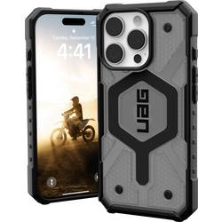 Urban Armor Gear Pathfinder MagSafe Case zadní kryt na mobil Apple iPhone 16 Pro šedá, transparentní Kompatibilní s MagSafe 114464113131