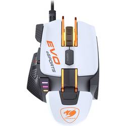 Cougar CGR-WOMW-700M EVO optická herní myš, přenos kabelový, 1600 dpi, bílá