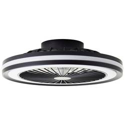 Brilliant G99280/06 Palmero LED stropní světlo s ventilátorem LED modul pevně vestavěné LED 40 W černá