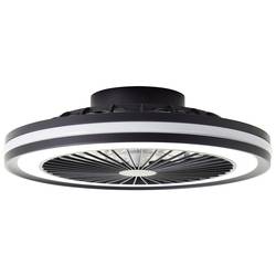 Brilliant G99280/06 Palmero LED stropní světlo s ventilátorem LED modul pevně vestavěné LED 40 W černá