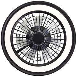 Brilliant G99280/06 Palmero LED stropní světlo s ventilátorem LED modul pevně vestavěné LED 40 W černá