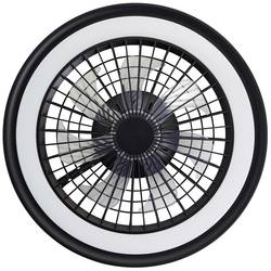 Brilliant G99280/06 Palmero LED stropní světlo s ventilátorem LED modul pevně vestavěné LED 40 W černá