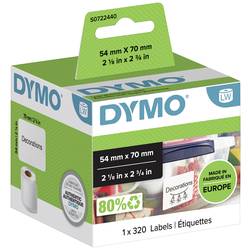 DYMO etikety v roli 99015 S0722440 70 x 54 mm papír bílá 320 ks trvalé univerzální etikety