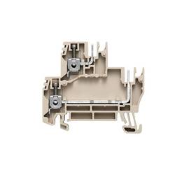 W-Series, Plug-in modular terminals, Feed-through terminal, Double-tier terminal, Rated cross-section: 2,5 mm², Screw connection, WDK 2.5/BLZ/5.08/ZA