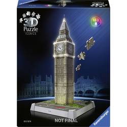 3D Puzzle Iconics: Big Ben - se světlem 12008025 1 ks