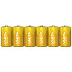Varta LONGLIFE D Folie 6 baterie velké mono D alkalicko-manganová 15800 mAh 1.5 V 6 ks